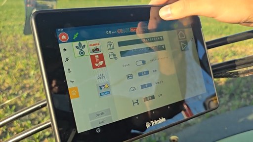 ISOBUS Universal Terminal in the cab